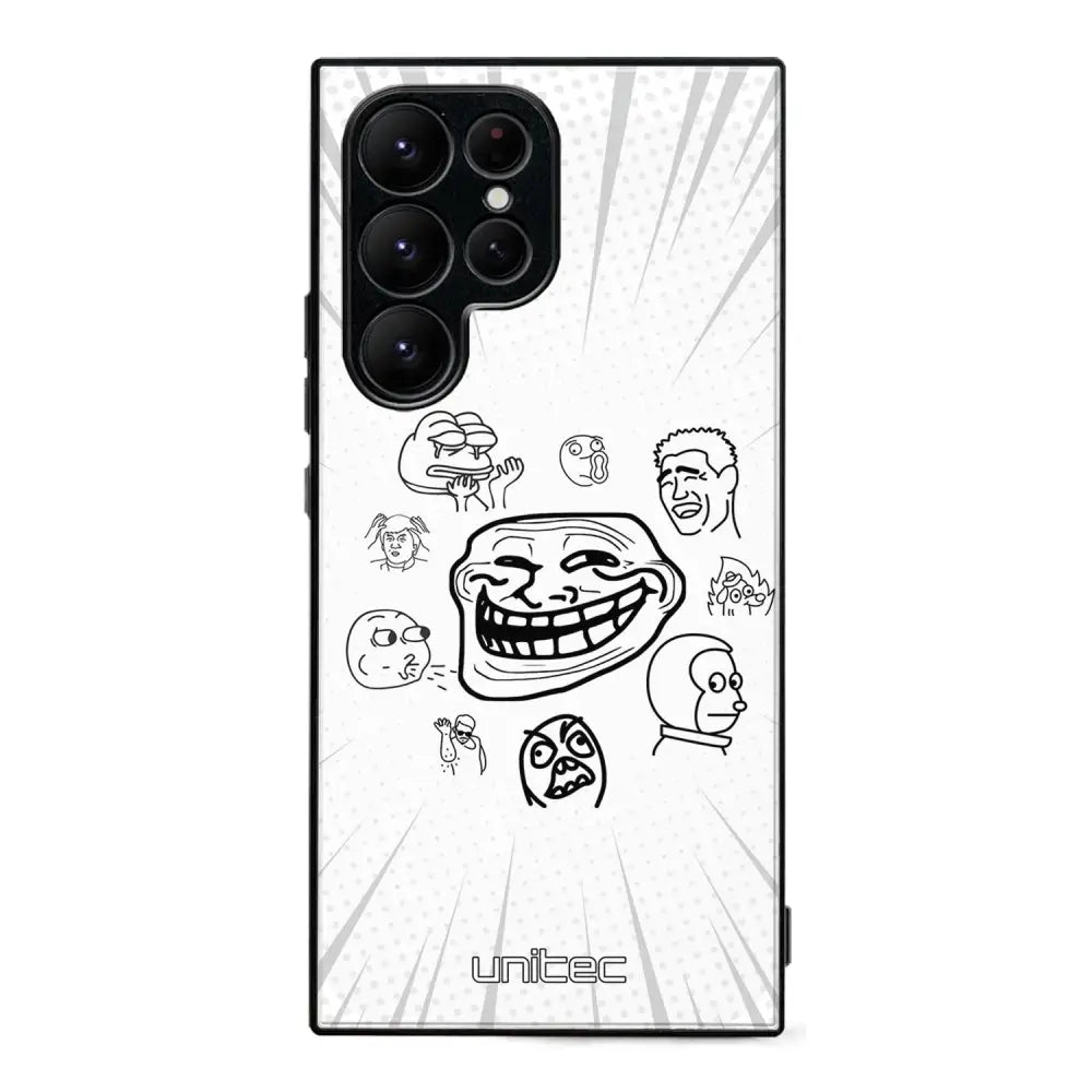 Samsung Galaxy S24 Ultra meemi suojakuoret - Meemi - Ei