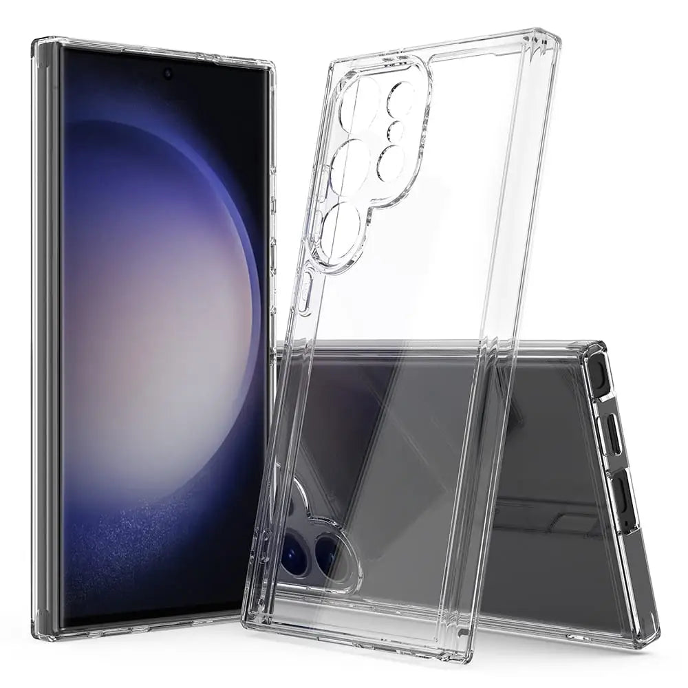 Samsung Galaxy S24 Ultra Silikoni suojakuori - Läpinäkyvä
