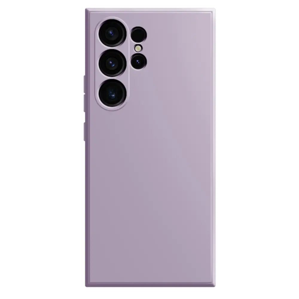Samsung Galaxy S24 Ultra Silikoni suojakuori - Vaaleanvioletti