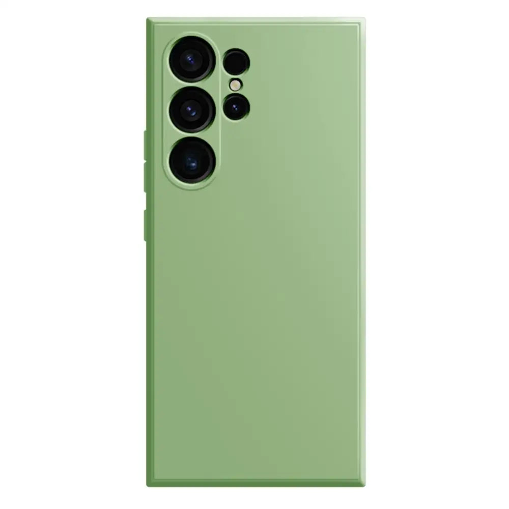 Samsung Galaxy S24 Ultra Silikoni suojakuori - Vihreä