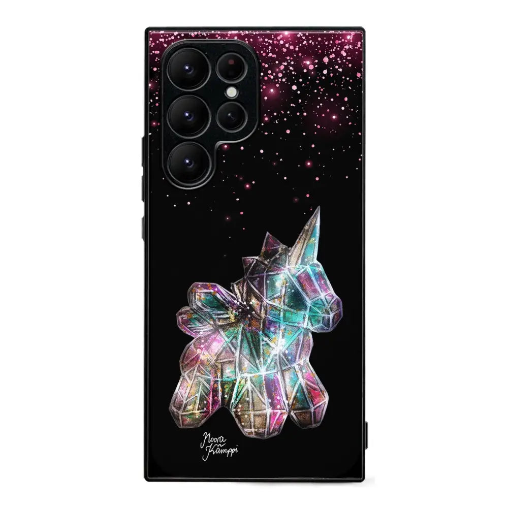 Samsung Galaxy S24 Ultra unicorn suojakuoret - Pinkki - Noora Kämppi - Ei