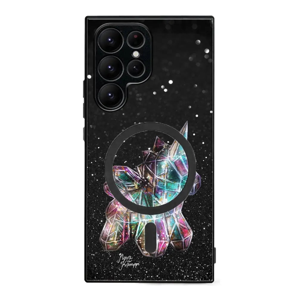 Samsung Galaxy S24 Ultra unicorn suojakuoret - Valkoinen - Noora Kämppi