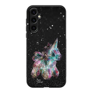 Samsung Galaxy S24 unicorn suojakuoret - Valkoinen - Noora Kämppi - Ei