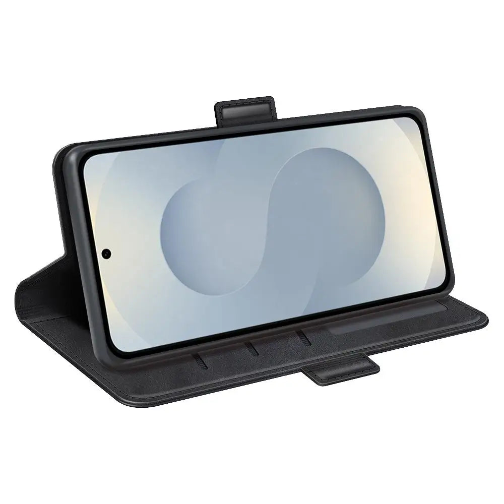 Samsung Galaxy S25 Edge Lompakkokotelo - Musta