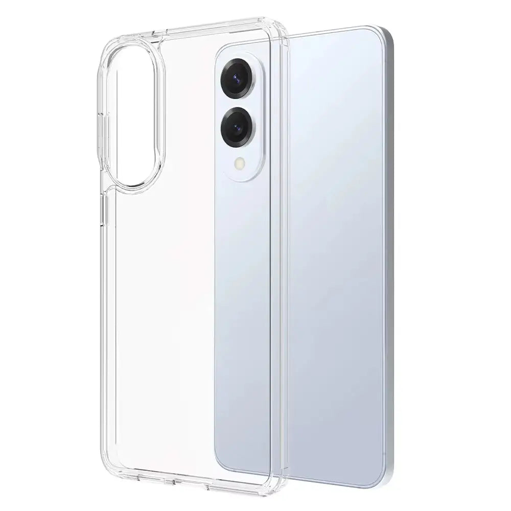 Samsung galaxy S25 Edge Silikonisuoja Läpinäkyvä