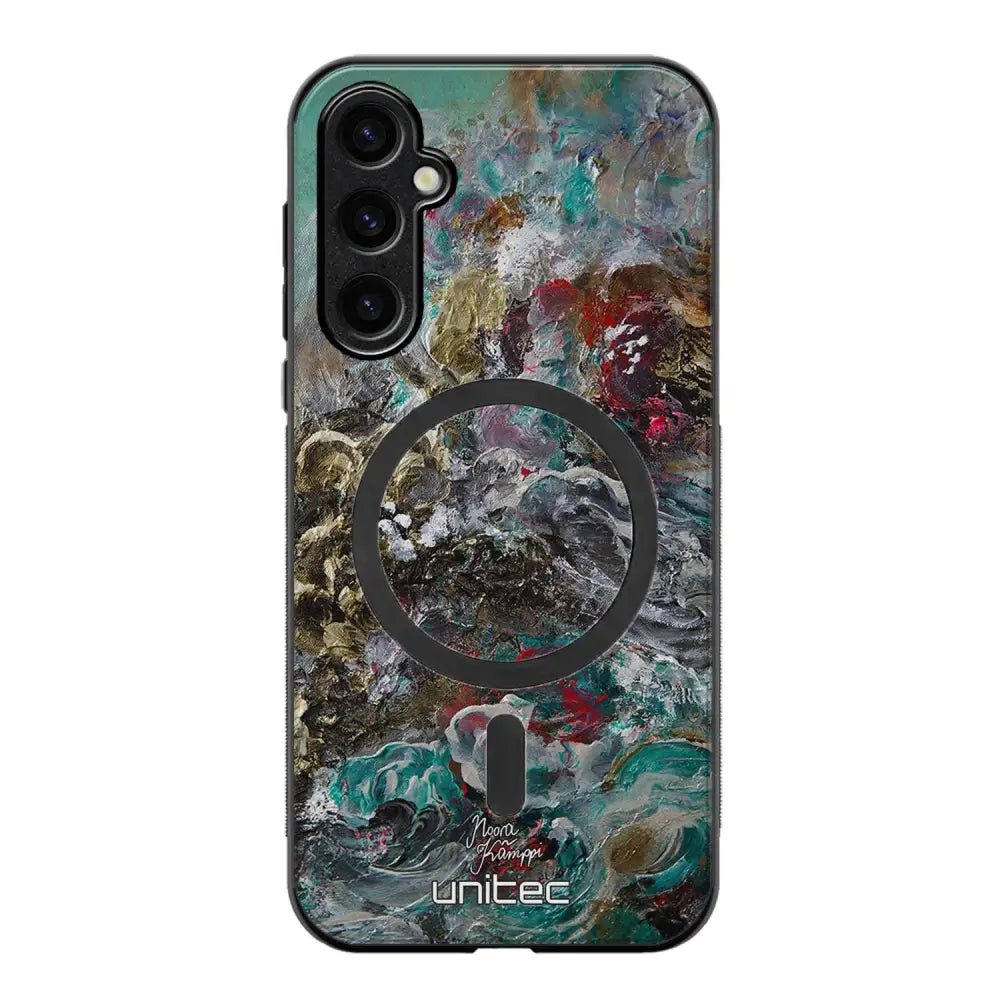 Samsung Galaxy S25 modern art suojakuoret - Heart Knows - Noora Kämppi