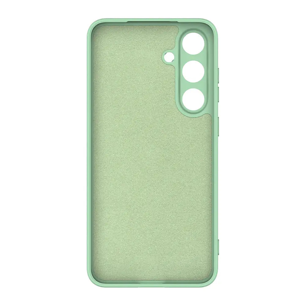 Samsung Galaxy S25 Silikonisuoja - Vihreä