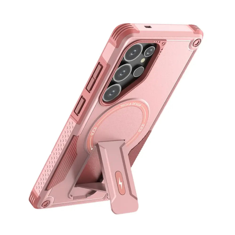 Samsung Galaxy S25 Ultra Armor MagSafe kuoret - Pinkki