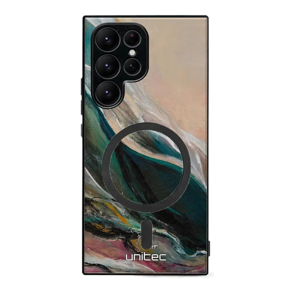 Samsung Galaxy S25 Ultra modern art suojakuoret - Nudge - Noora Kämppi