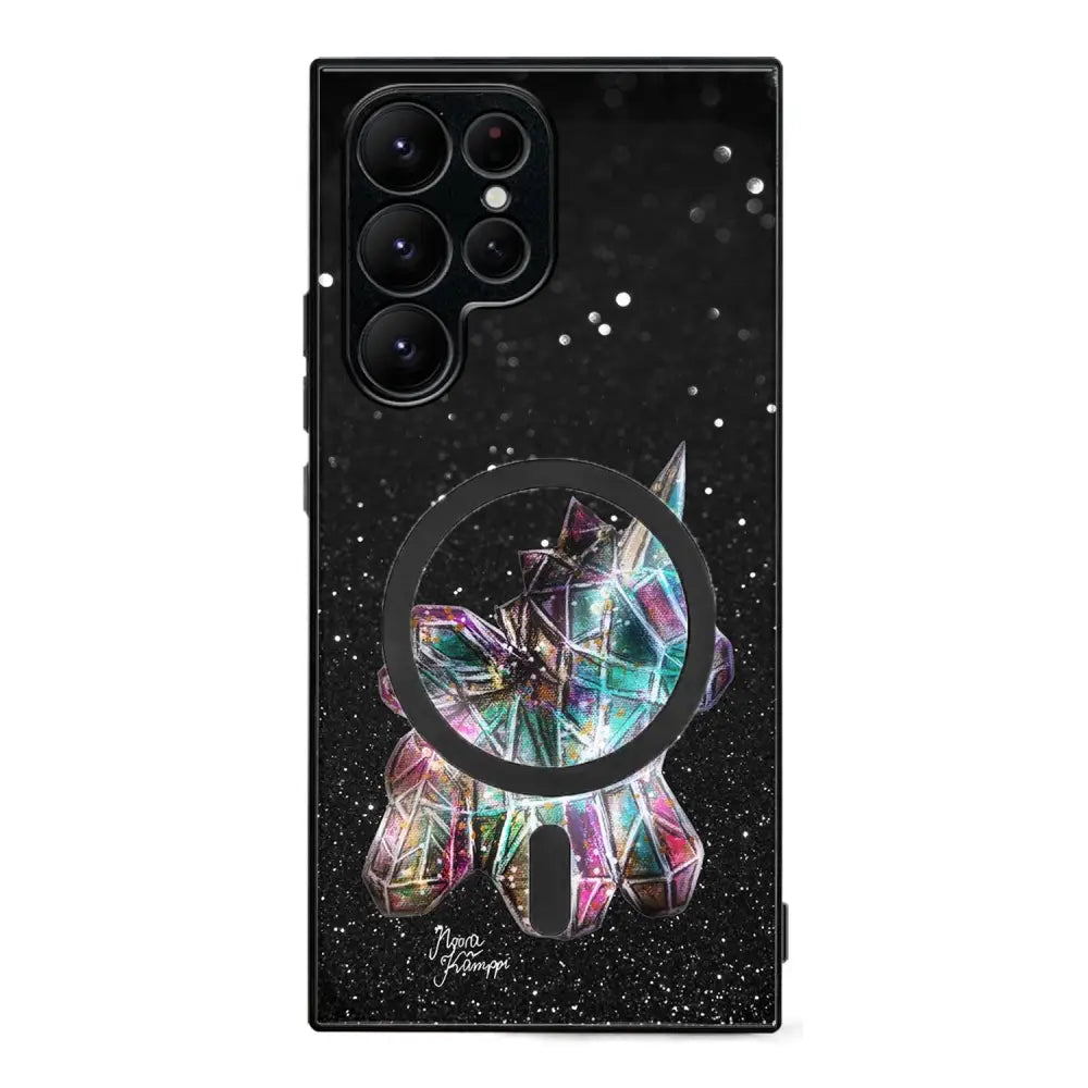 Samsung Galaxy S25 Ultra unicorn suojakuoret - Valkoinen - Noora Kämppi