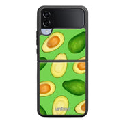 Samsung Galaxy Z Flip 4 hedelmä suojakuoret - Avocados - Ei