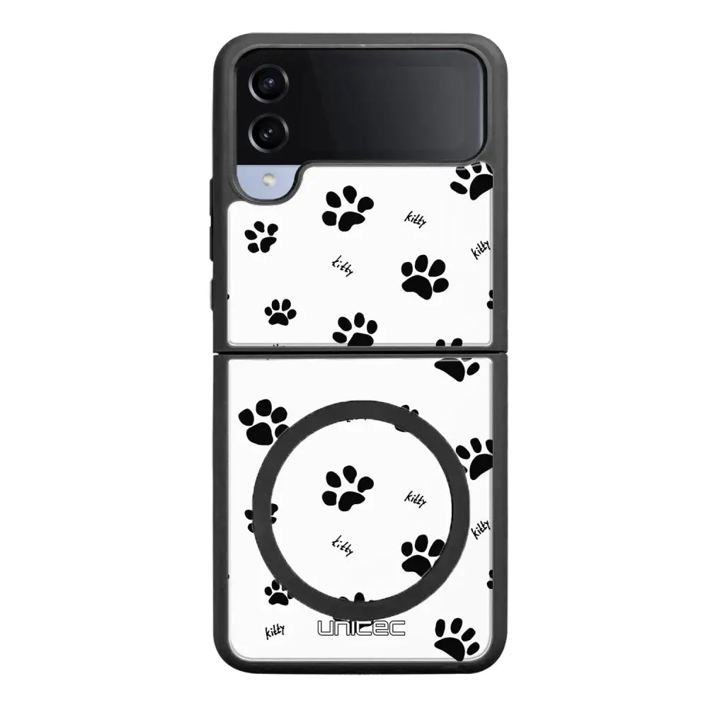 Samsung Galaxy Z Flip 4 kissa suojakuoret - Cat Paws