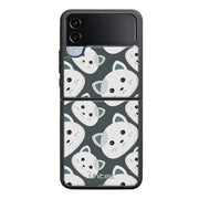 Samsung Galaxy Z Flip 4 kissa suojakuoret - Kittens - Ei
