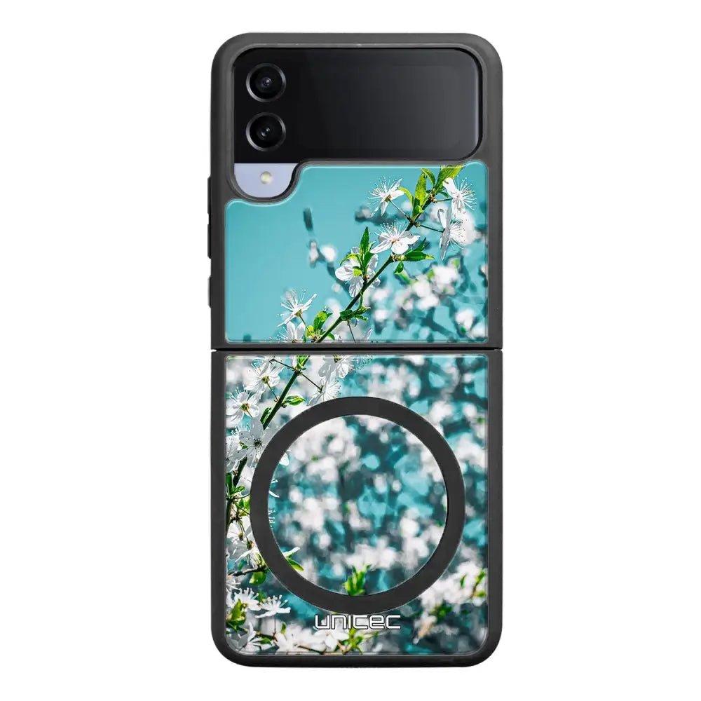 Samsung Galaxy Z Flip 4 kukka suojakuoret - Flower Lightroom