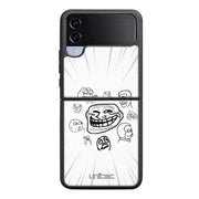 Samsung Galaxy Z Flip 4 meemi suojakuoret - Meemi - Ei