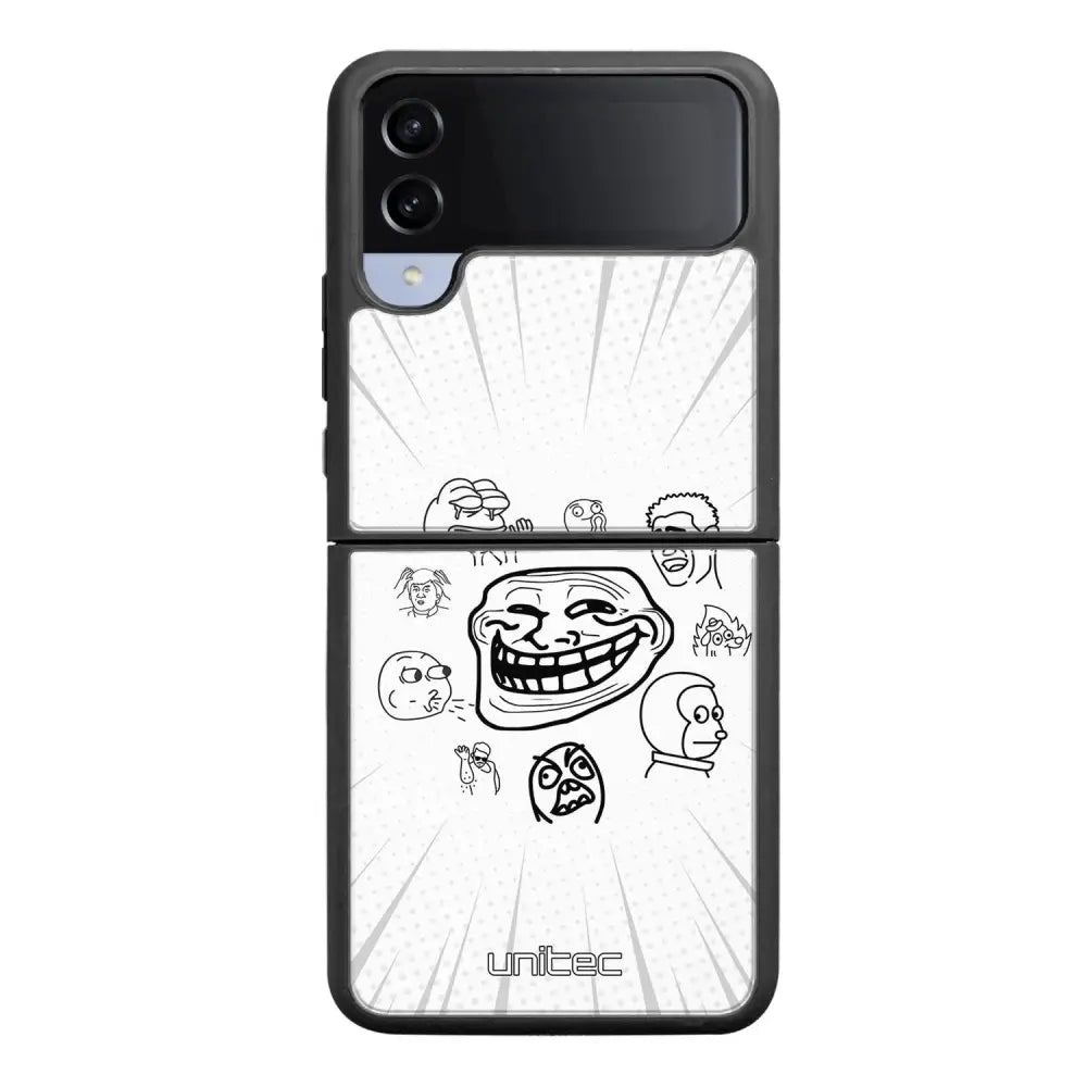 Samsung Galaxy Z Flip 4 meemi suojakuoret - Meemi - Ei