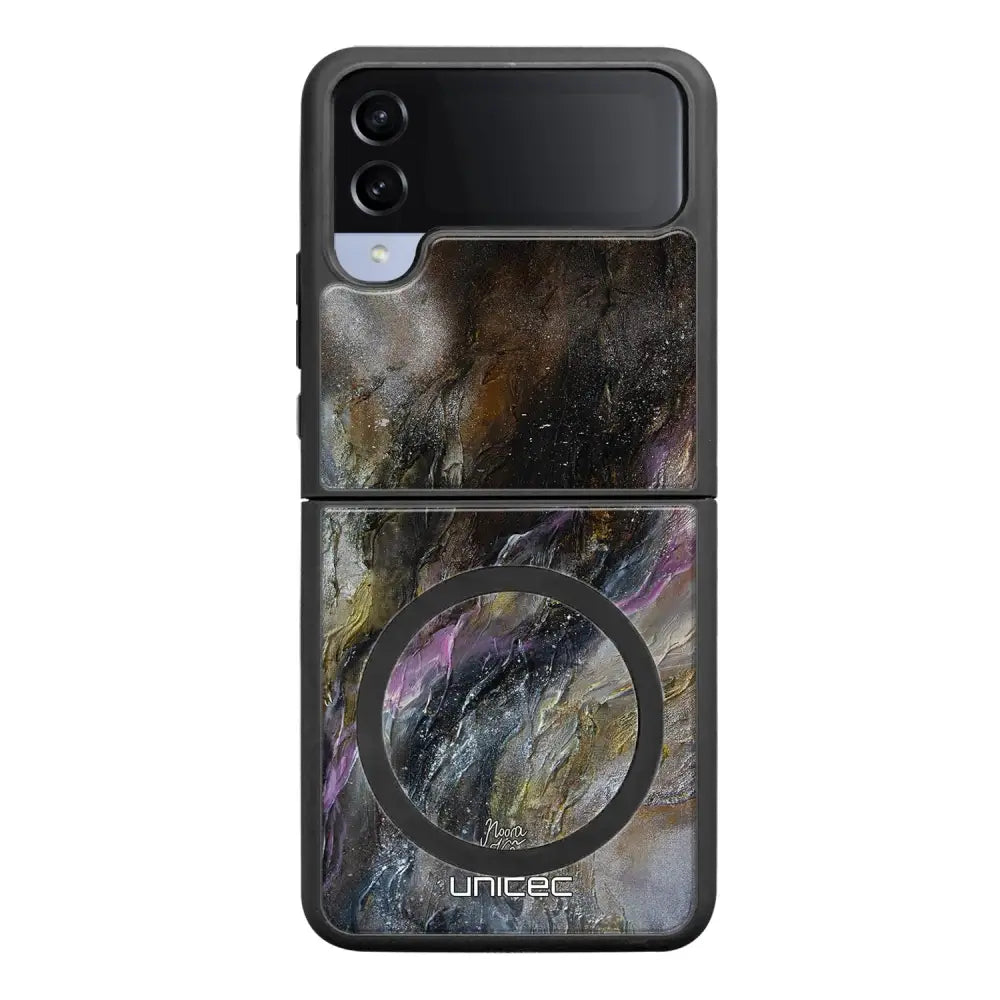 Samsung Galaxy Z Flip 4 modern art suojakuoret - Ophelia - Noora Kämppi