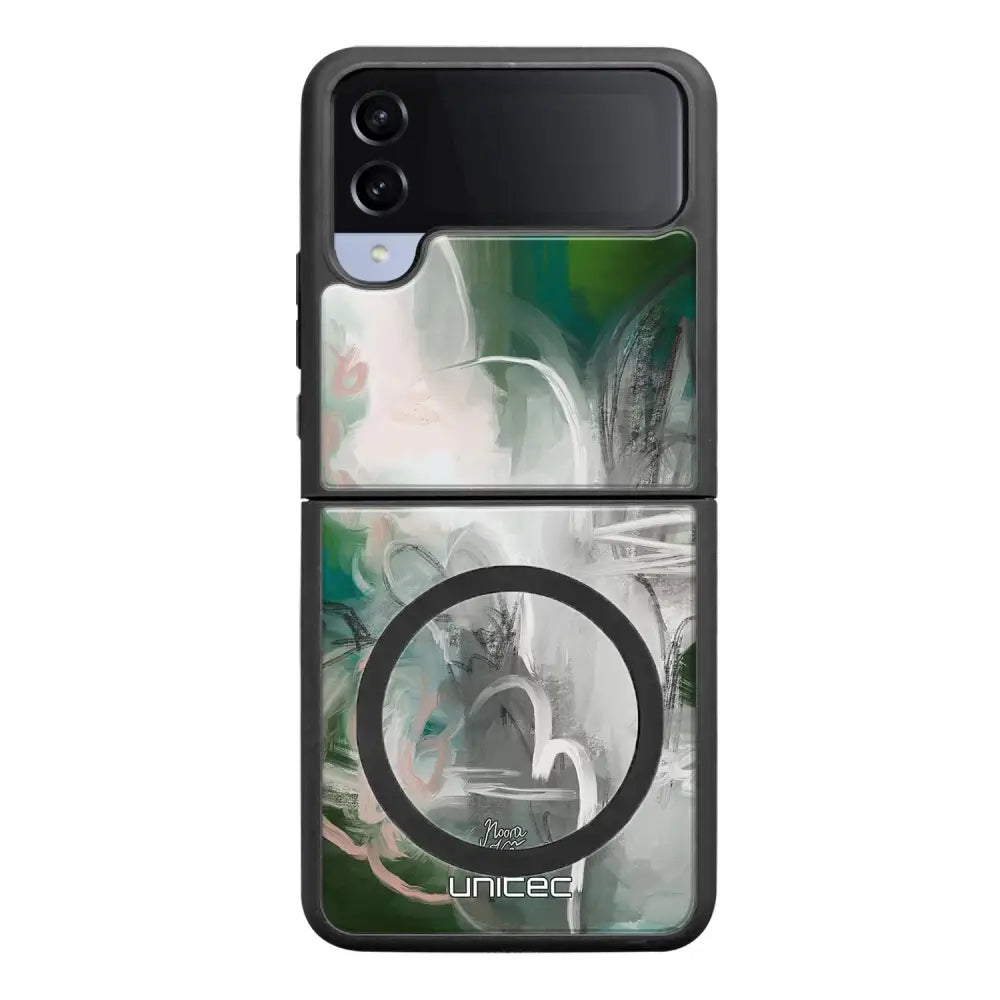Samsung Galaxy Z Flip 4 modern art suojakuoret - Siimes - Noora Kämppi