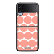 Samsung Galaxy Z Flip 4 pallo suojakuoret - Pinkki Pallo - Ei