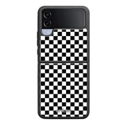 Samsung Galaxy Z Flip 4 suojakuoret - Black And White - Ei