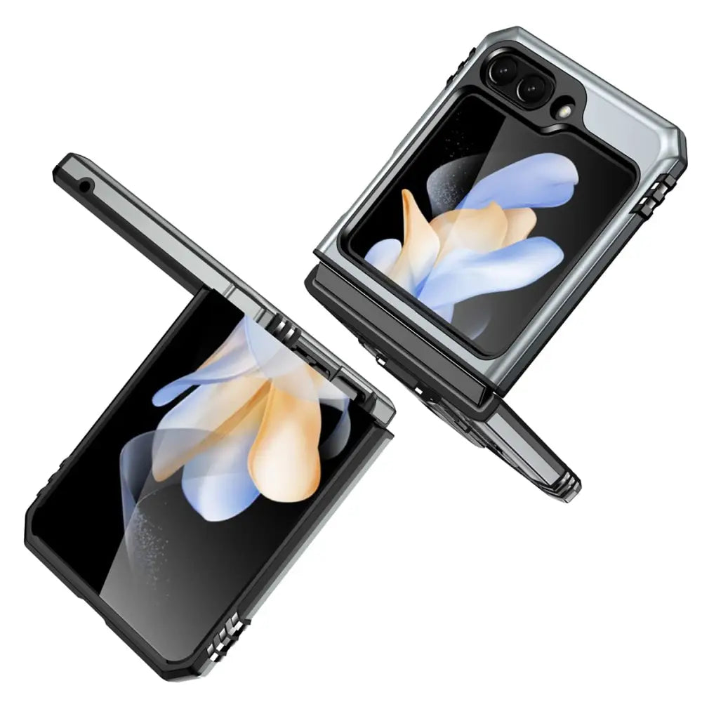 Samsung Galaxy Z Flip 5 Armor suojakuori - Harmaa