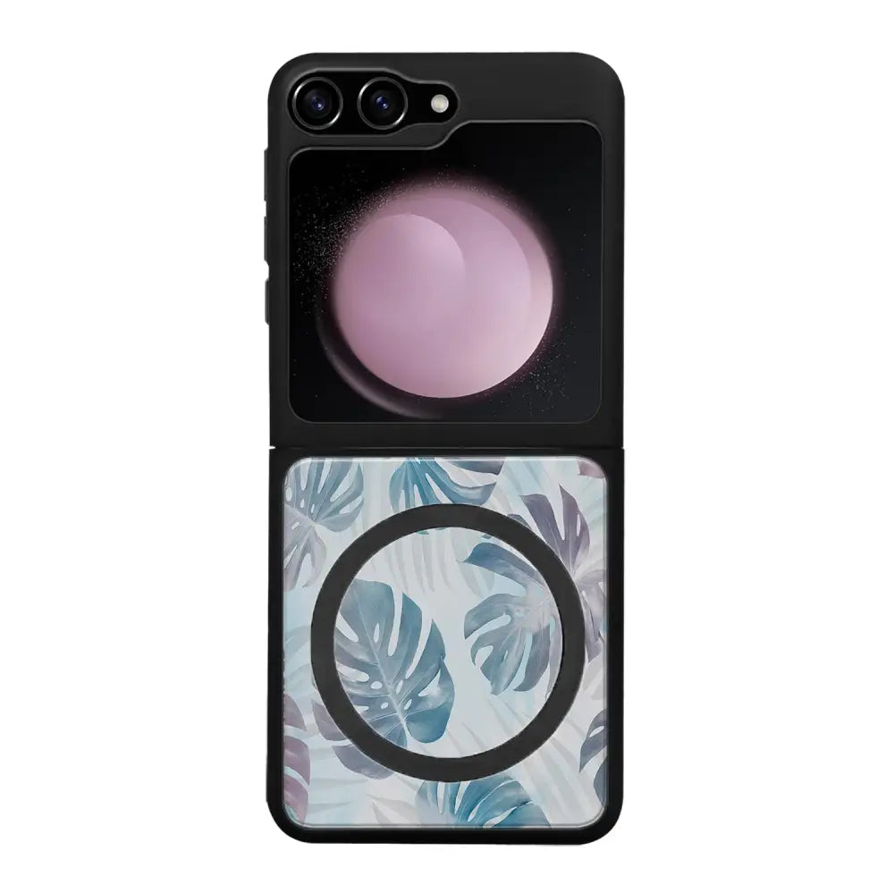 Samsung Galaxy Z Flip 5 kukka suojakuoret - Monstera Texture