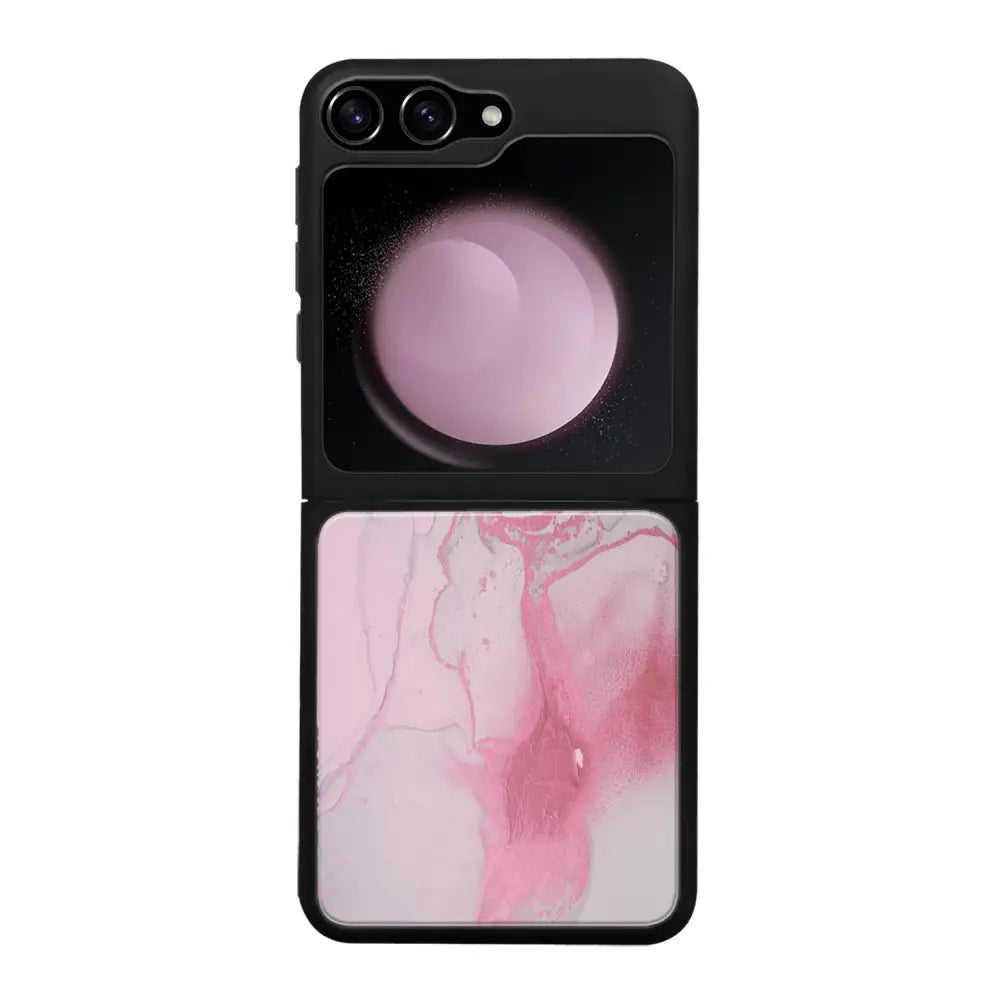 Samsung Galaxy Z Flip 5 marmori suojakuoret - Pink Pok Rie - Ei