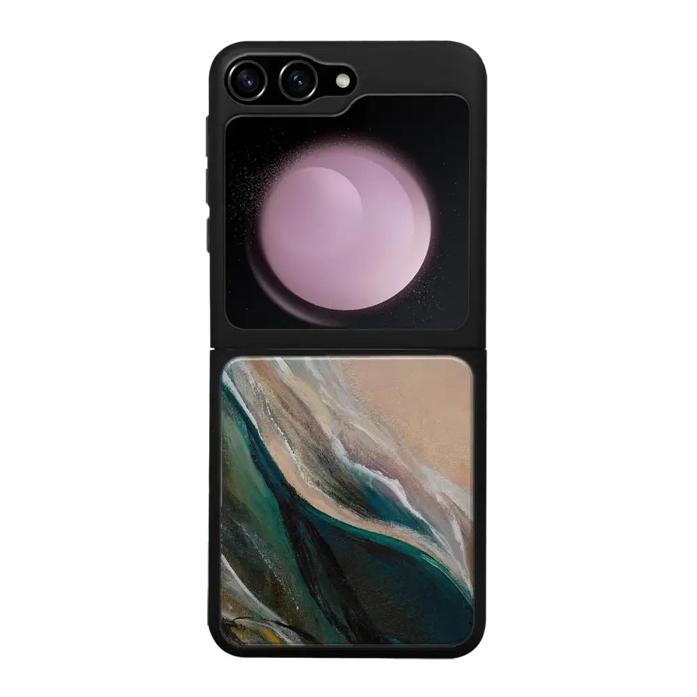 Samsung Galaxy Z Flip 5 modern art suojakuoret - Nudge - Noora Kämppi - Ei