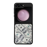 Samsung Galaxy Z Flip 5 seteli suojakuoret - Dollarit - Ei