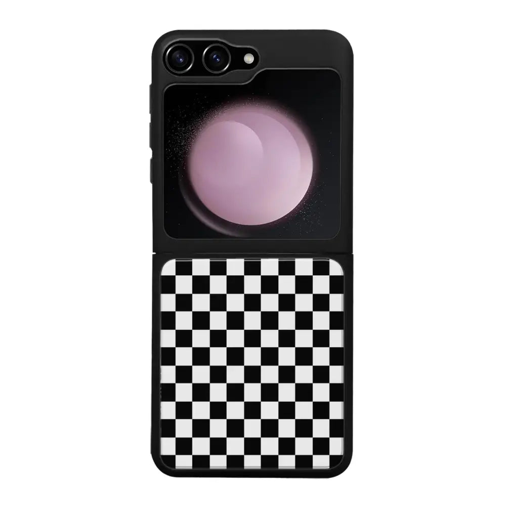 Samsung Galaxy Z Flip 5 suojakuoret - Black And White - Ei