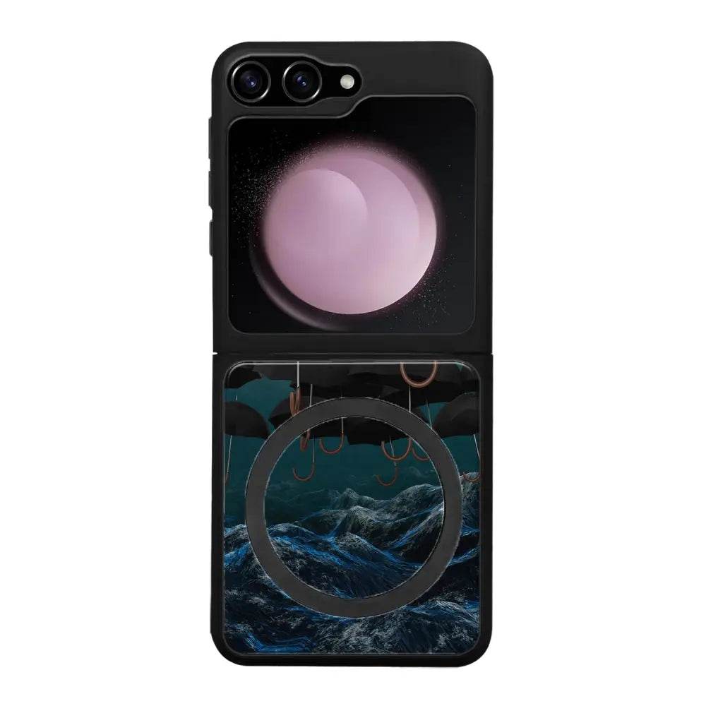 Samsung Galaxy Z Flip 5 suojakuoret - Umbrella Storm