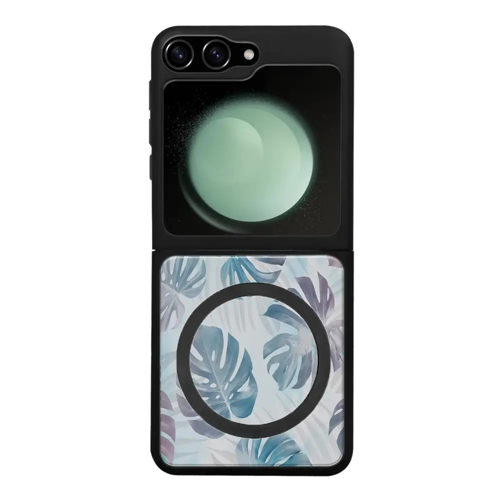 Samsung Galaxy Z Flip 6 kukka suojakuoret - Monstera Texture