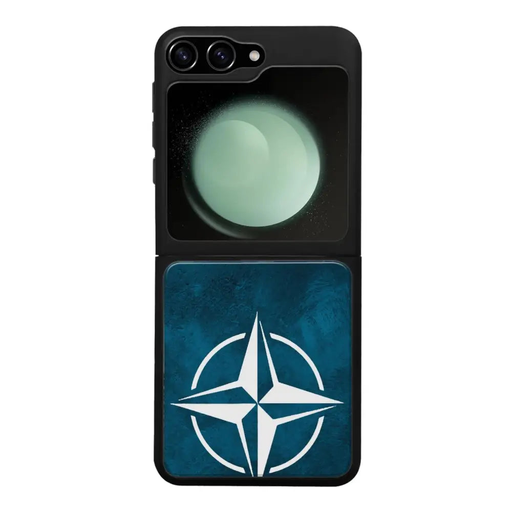 Samsung Galaxy Z Flip 6 nato suojakuoret - Sininen - Ei