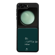 Samsung Galaxy Z Flip 6 surrealistic sadness suojakuoret - Ok I Gotta Go - Noora Kämppi - Ei