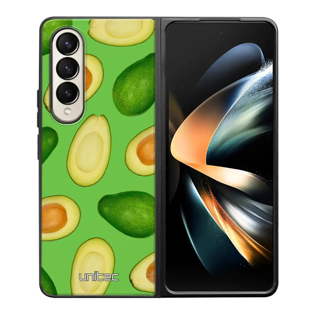 Samsung Galaxy Z Fold 4 hedelmä suojakuoret - Avocados - Ei