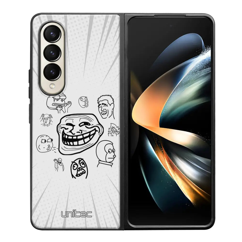 Samsung Galaxy Z Fold 4 meemi suojakuoret - Meemi - Ei