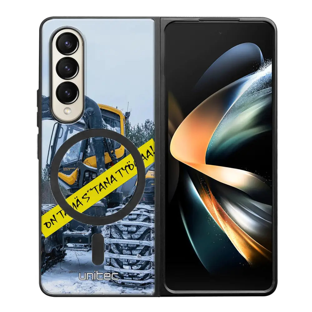 Samsung Galaxy Z Fold 4 meemi suojakuoret - Työmaa