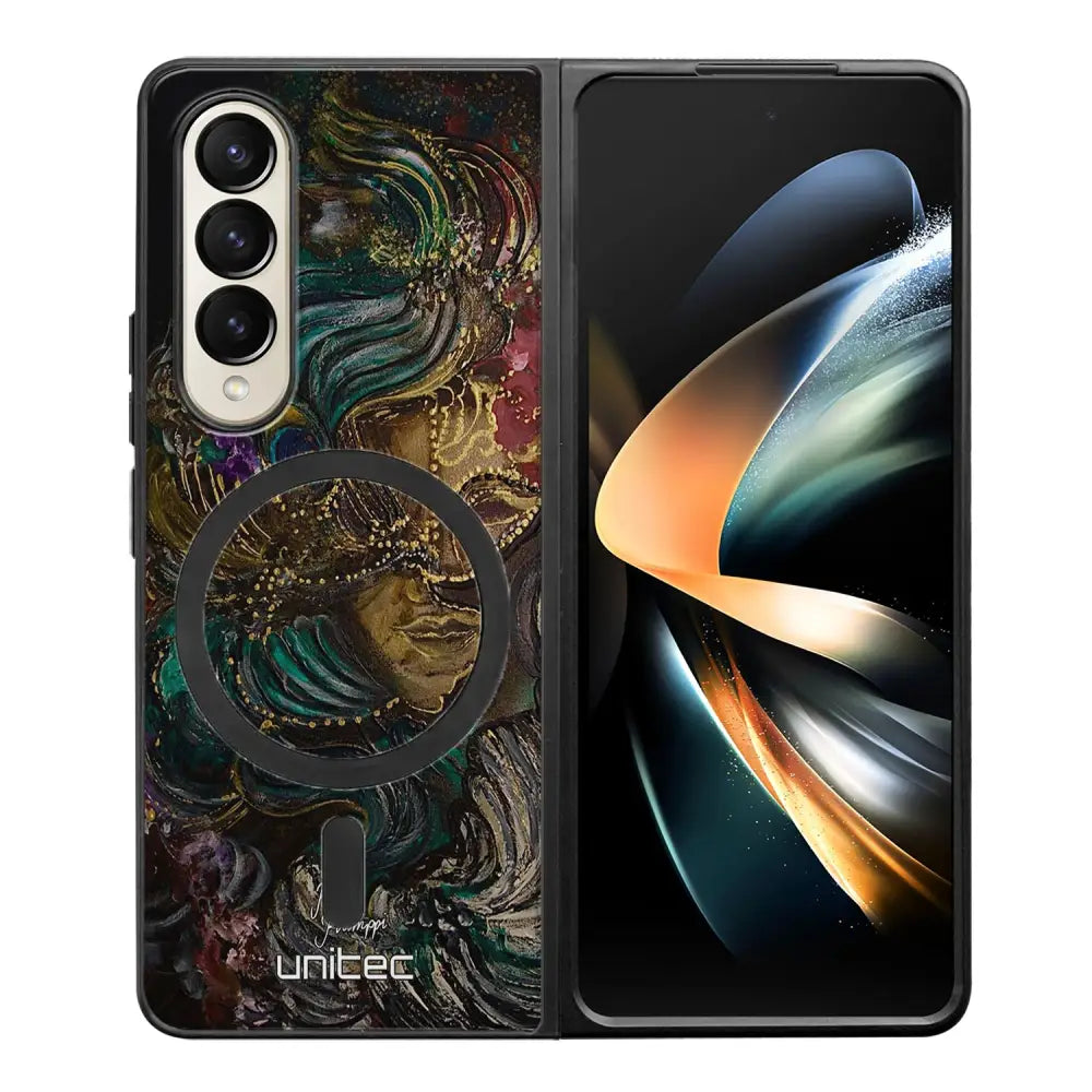 Samsung Galaxy Z Fold 4 mystinen voima suojakuoret - Queen - Noora Kämppi