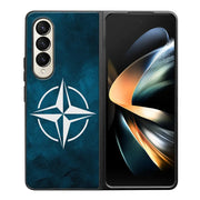 Samsung Galaxy Z Fold 4 nato suojakuoret - Sininen - Ei