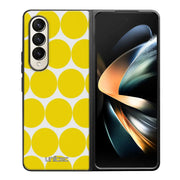 Samsung Galaxy Z Fold 4 pallo suojakuoret - Keltainen Pallo - Ei