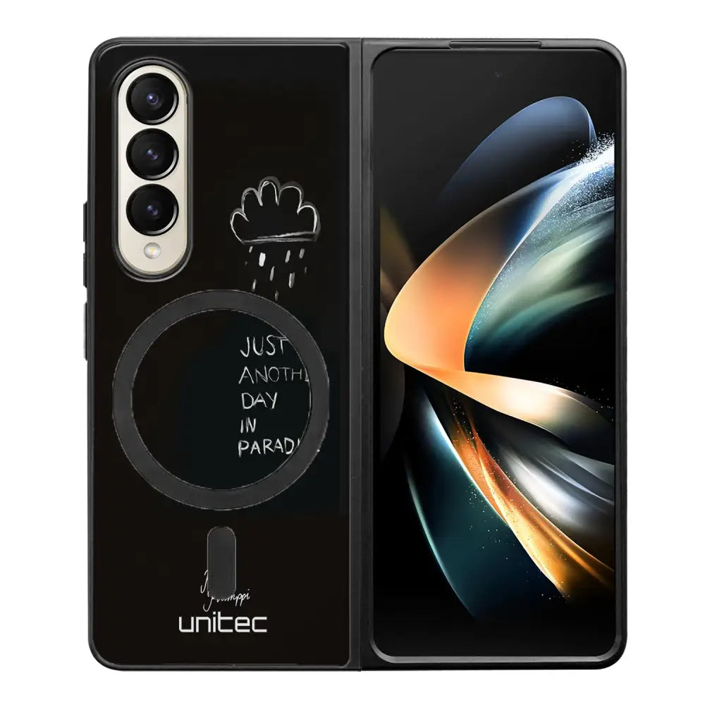 Samsung Galaxy Z Fold 4 surrealistic sadness suojakuoret - Just Another Day - Noora Kämppi