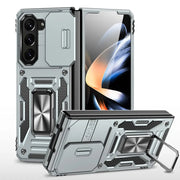 Samsung Galaxy Z Fold 5 Armor suojakuori - Harmaa