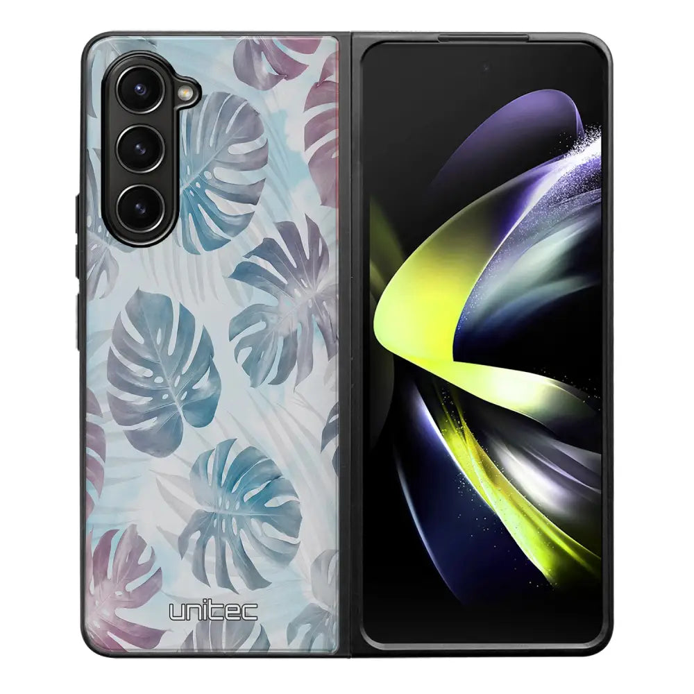 Samsung Galaxy Z Fold 5 kukka suojakuoret - Monstera Texture - Ei