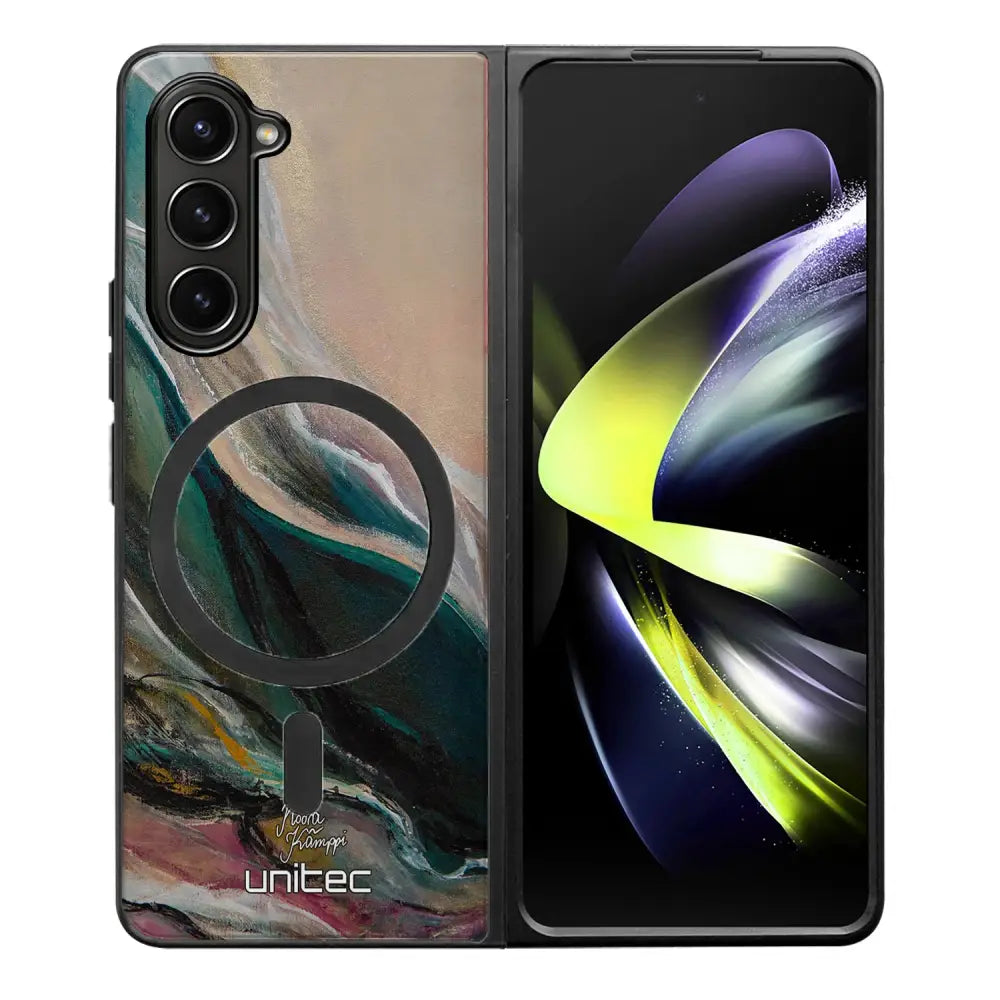 Samsung Galaxy Z Fold 5 modern art suojakuoret - Nudge - Noora Kämppi