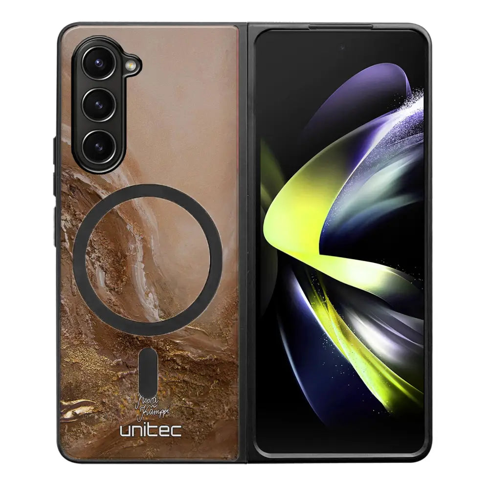 Samsung Galaxy Z Fold 5 pehmeä eleganssi suojakuoret - Laulusi - Noora Kämppi