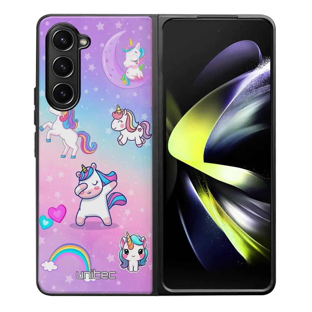 Samsung Galaxy Z Fold 5 suojakuoret - Yksisarvinen - Ei