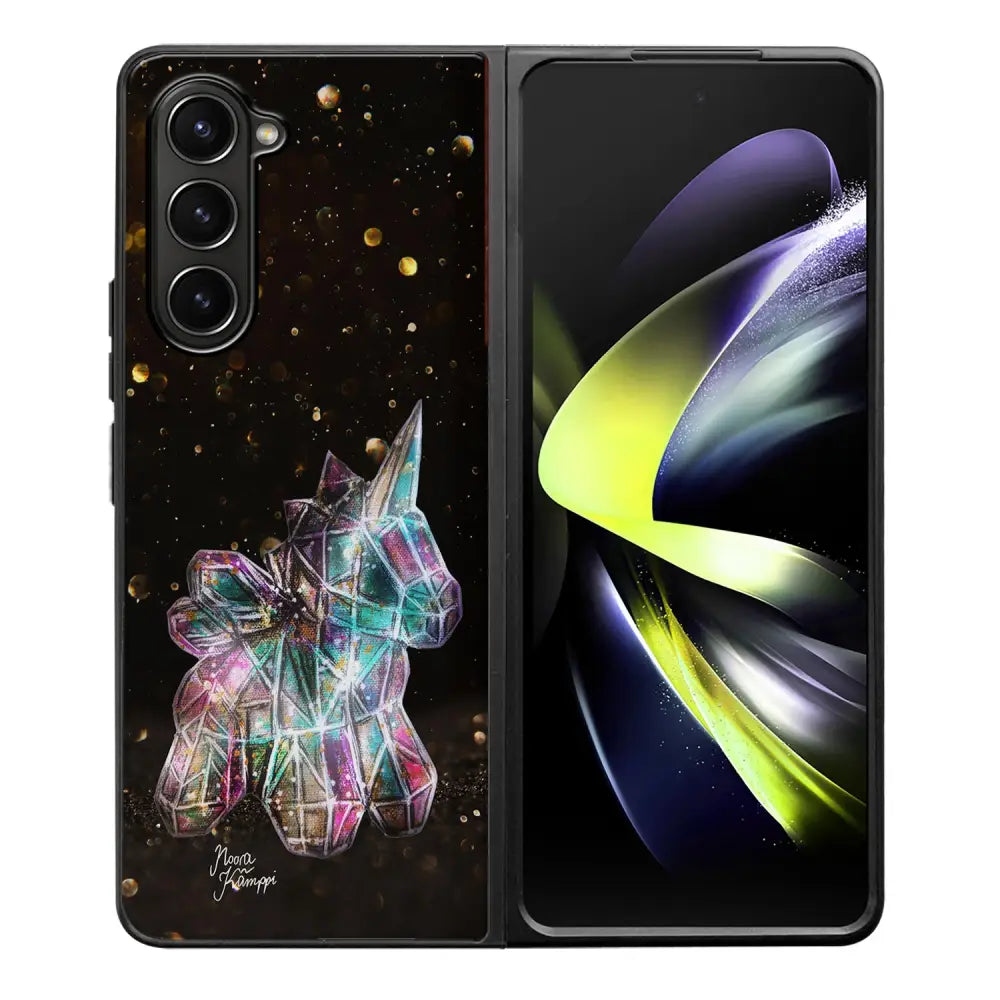 Samsung Galaxy Z Fold 5 unicorn suojakuoret - Kulta - Noora Kämppi - Ei