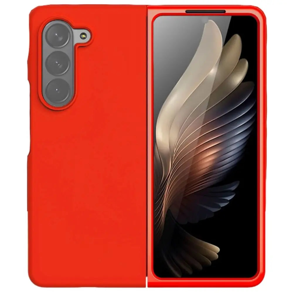 Samsung Galaxy Z Fold 6 Silikonikuori Punainen