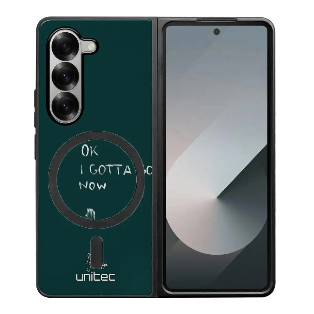 Samsung Galaxy Z Fold 6 surrealistic sadness suojakuoret - Ok I Gotta Go - Noora Kämppi