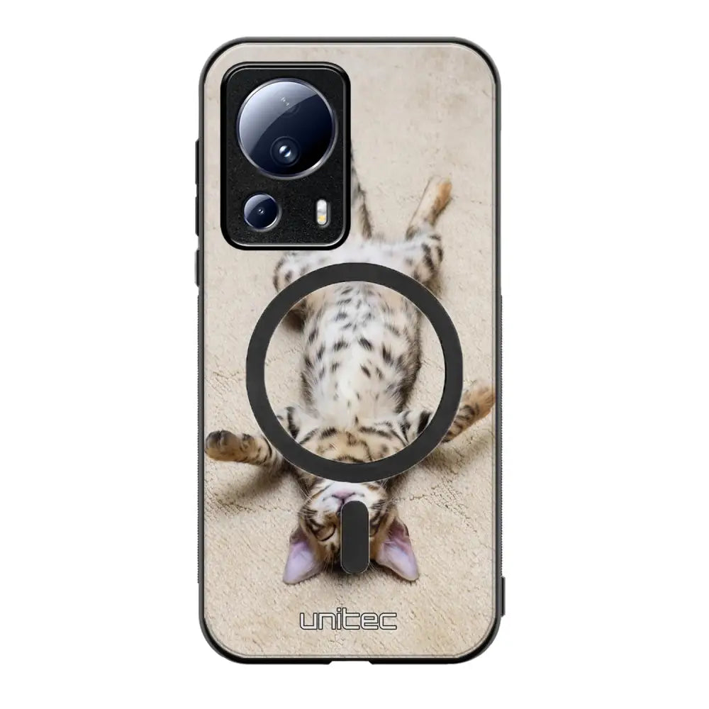 Xiaomi 13 Lite kissa suojakuoret - Relaxing Cat